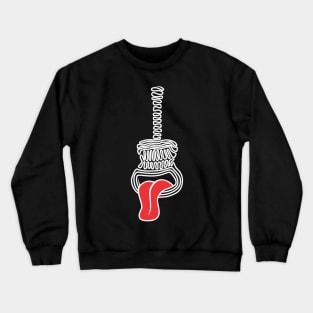 Tired Guitar Crewneck Sweatshirt